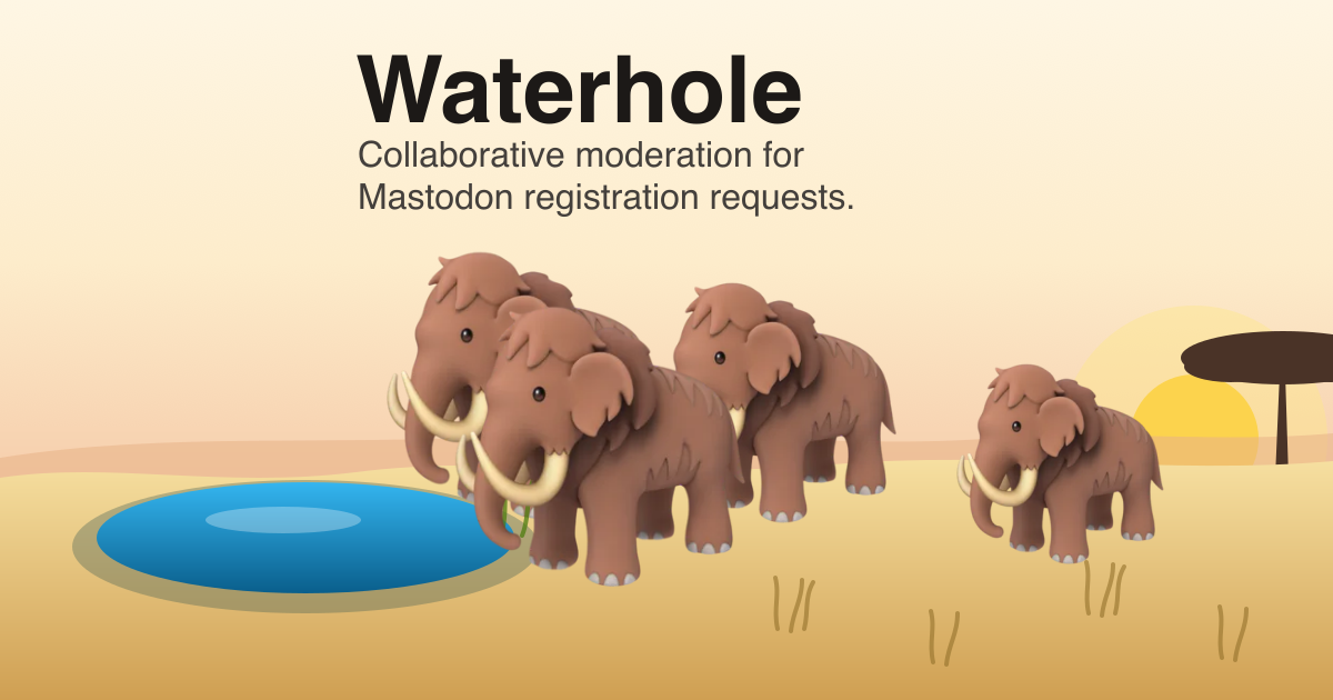 Sign in — Waterhole